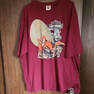 Harley-Davidson Burgundy Graphic Tee